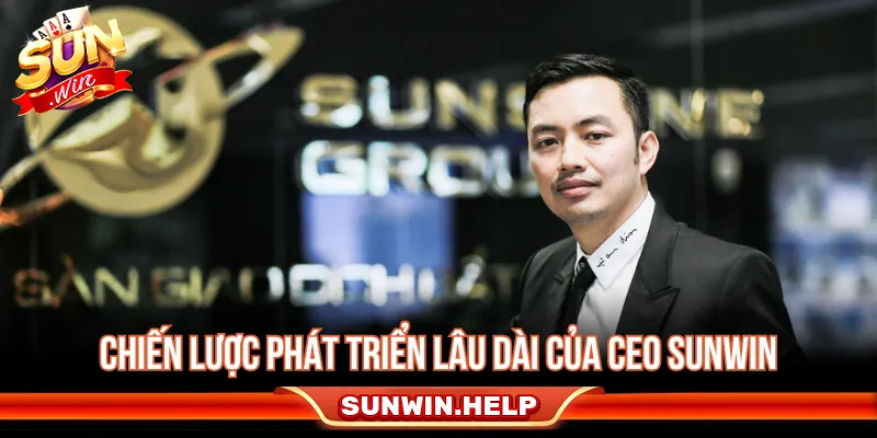 CEO triển khai chiến lược bền vững phát triển cho cổng game